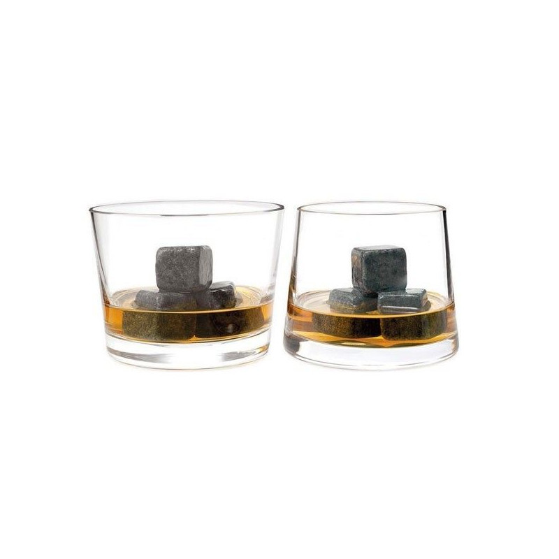 Pierres À Whisky - Glaçons En Pierre Pour Rafraichir Sans Diluer Champagne Pastis Vodka Gin 
