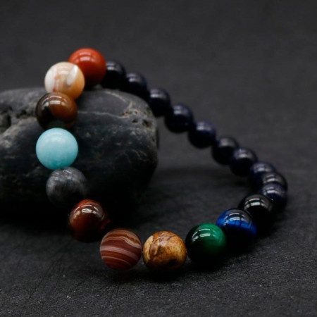 Bracelet Système Solaire - 11 planètes