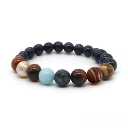 Bracelet Système Solaire - 11 planètes