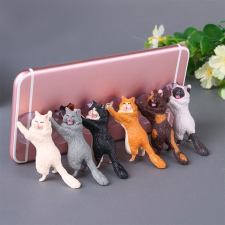 Catphone – Adorable support de téléphone