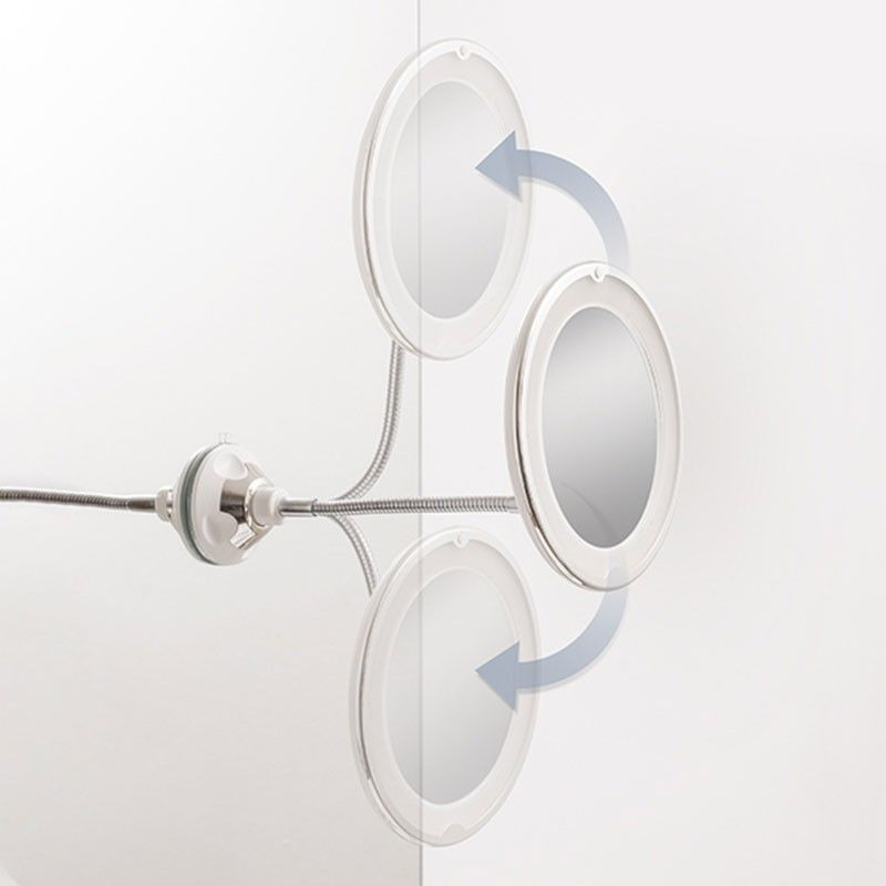 Miroir grossissant à LED