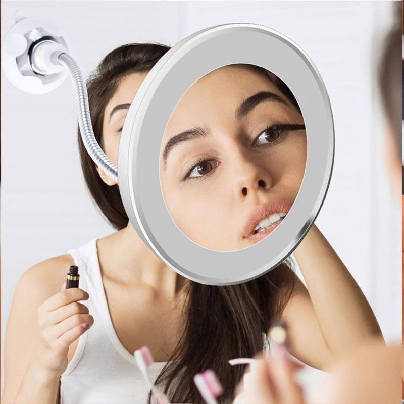 Miroir grossissant à LED