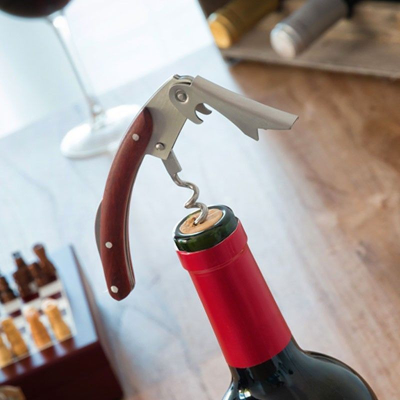 Ensemble d'Accessoires à Vin et Échecs (37 Pièces)