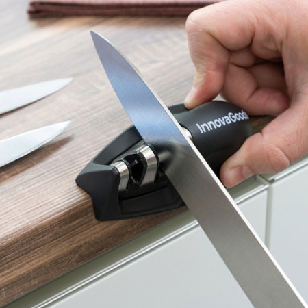 Aiguiseur à Couteaux Compact