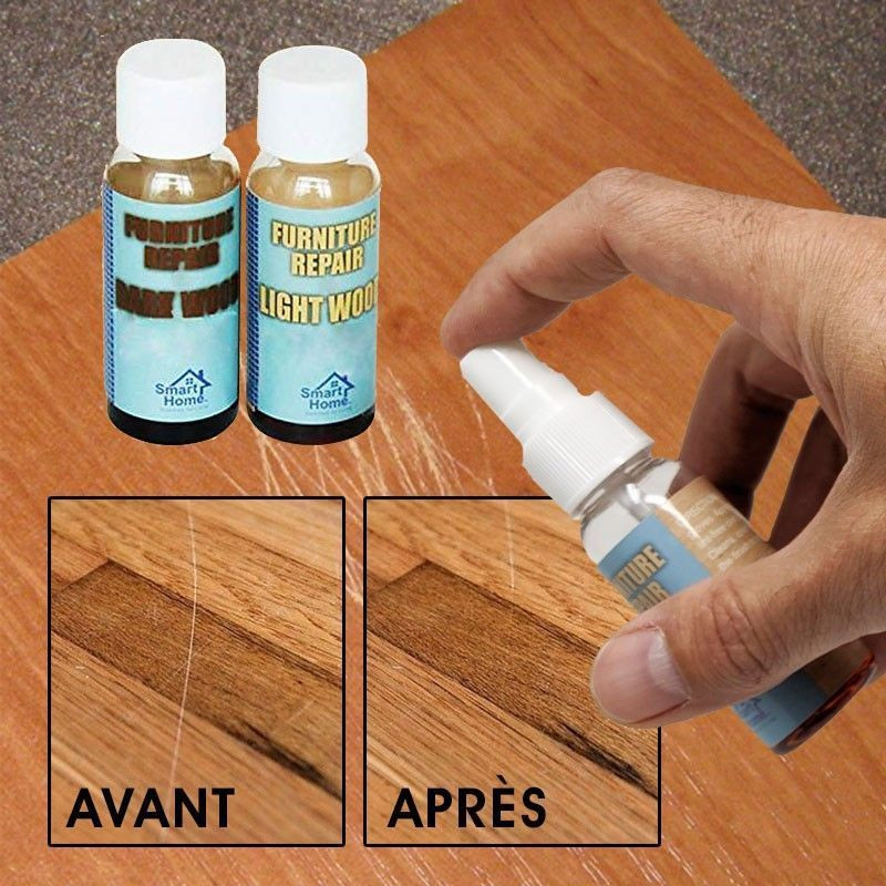 Vernis réparateur pour bois en spray