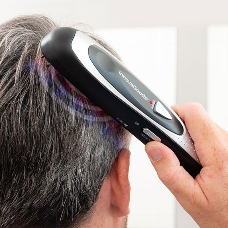 Brosse électrique anti-chute de cheveux avec accessoires