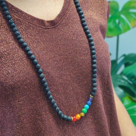 Collier des 7 Chakras