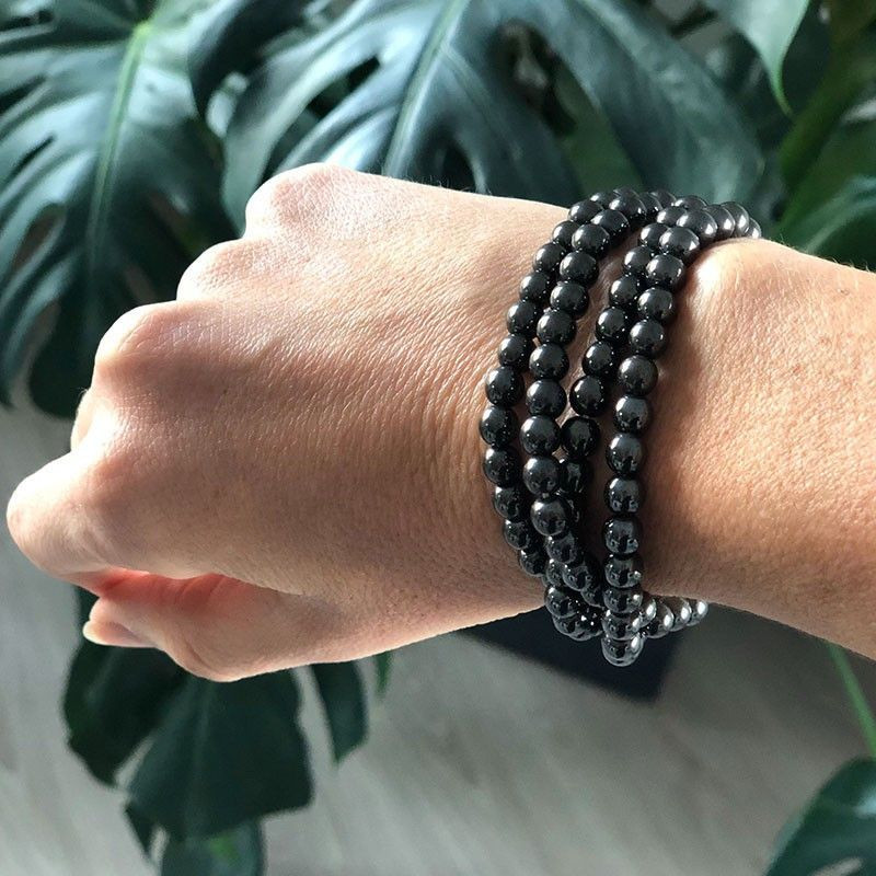 Collier « Régénération en hématite »