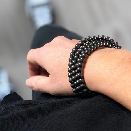 Collier « Régénération en hématite »