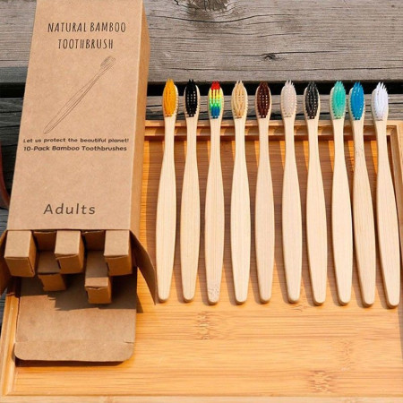 Brosse à dents en bambou