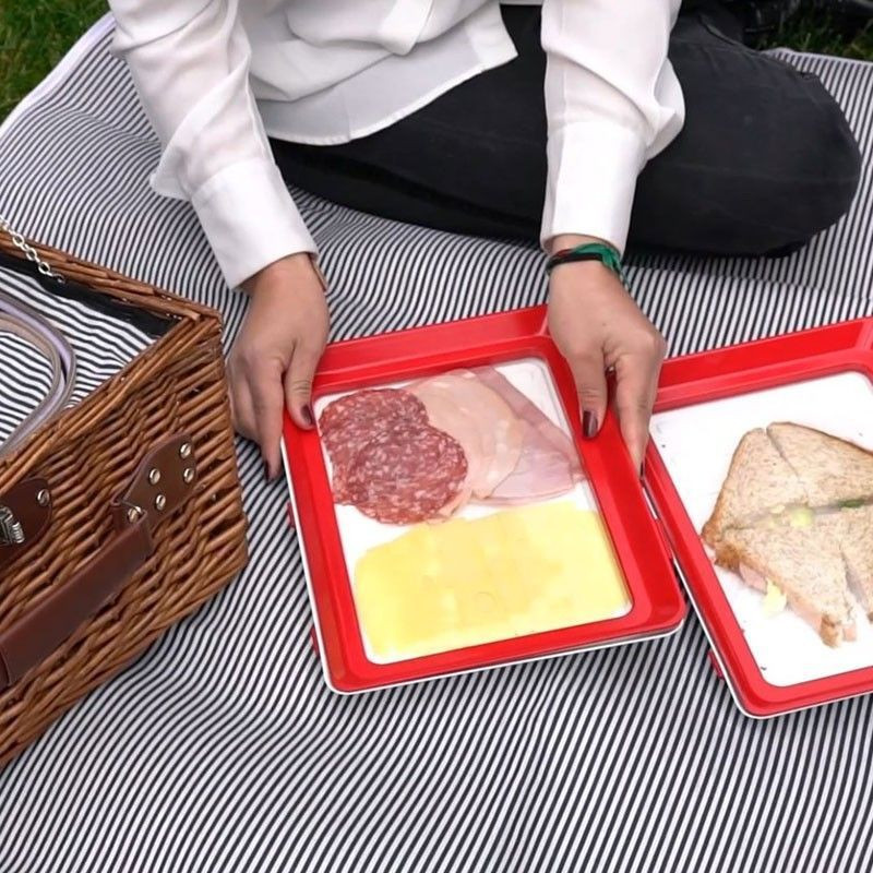 Plateau de conservation des aliments