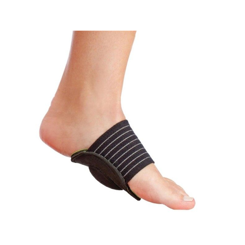 Semelles Anti-Choc Avec Bandes De Soutien Et Amortisseur Pour Coussinets Pieds Creux 