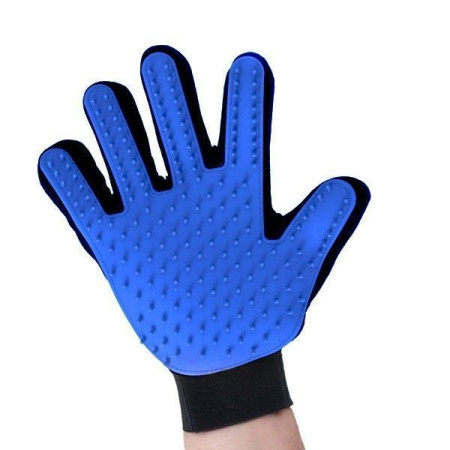 Gant Glove de Brossage pour Toilettage Animaux de Compagnie Pet Chien Chat