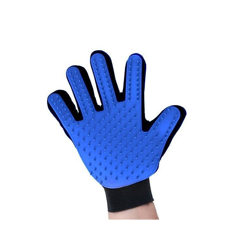 Gant Glove de Brossage pour Toilettage Animaux de Compagnie Pet Chien Chat
