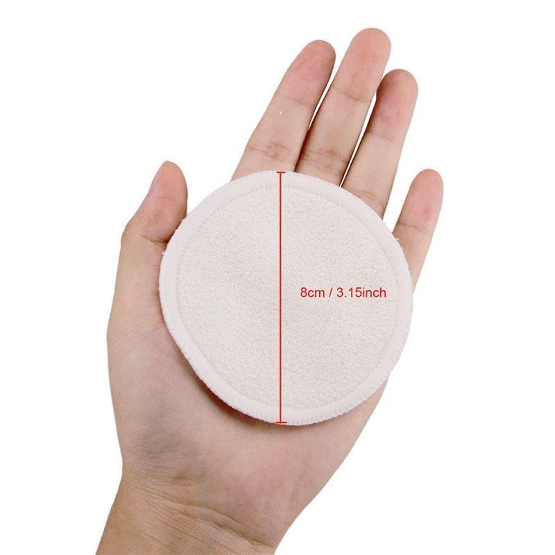 Lingettes démaquillantes lavables en fibre de bambou