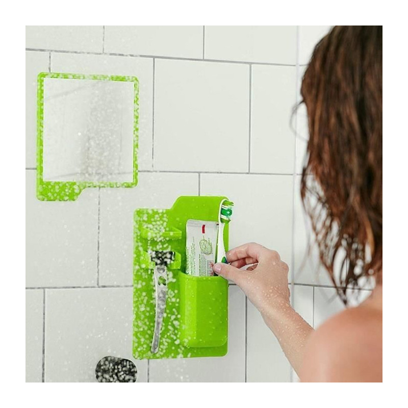 Organisateur de Salle de Bain pour Brosse à Dents, Dentifrice, Rasoirs etc