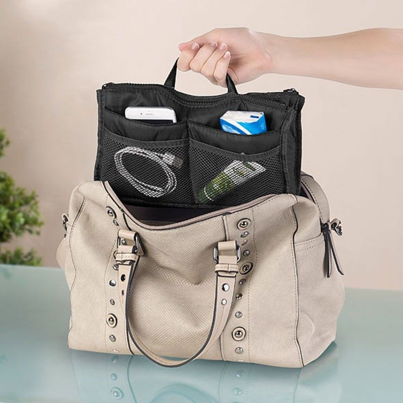 Organisateur de Sac A Main Rangement Facile avec Compartiments pour Ranger son Sac