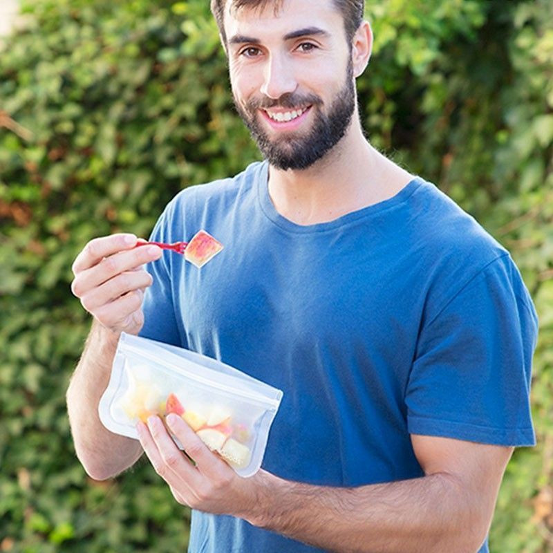 Pack de 10 sacs alimentaires réutilisables