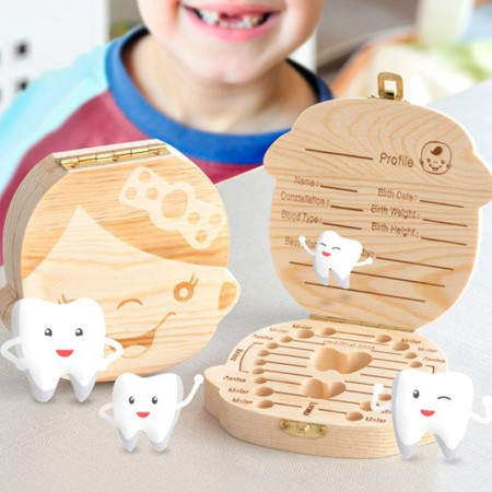 Boîte à dents pour enfants