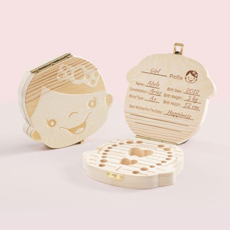 Boîte à dents pour enfants