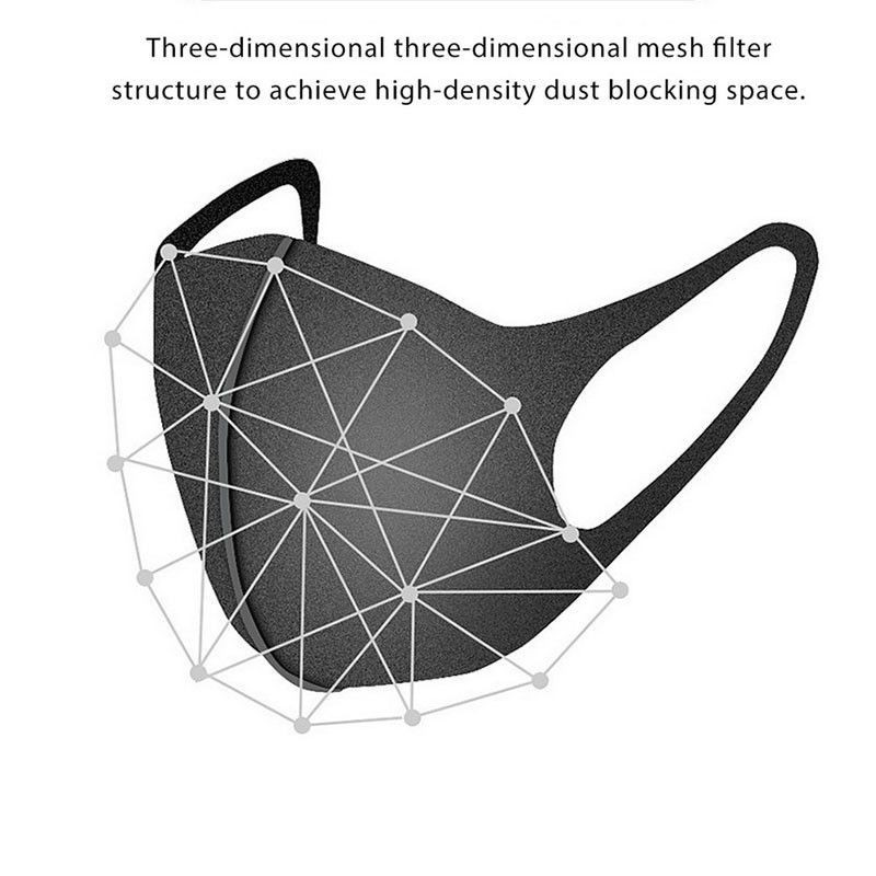 Masque filtrant réutilisable en polyuréthane