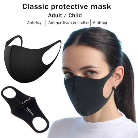 Masque filtrant réutilisable en polyuréthane