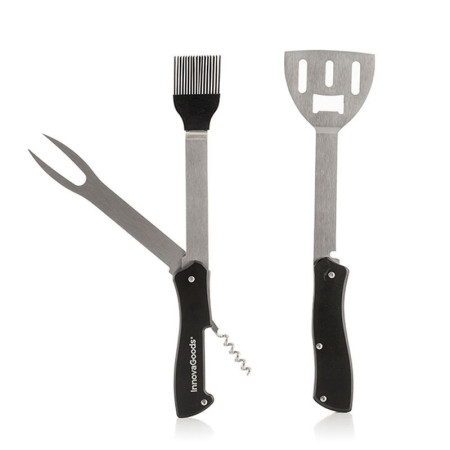 BBKIT – Jeu d’ustensiles 5 en 1 pour barbecue