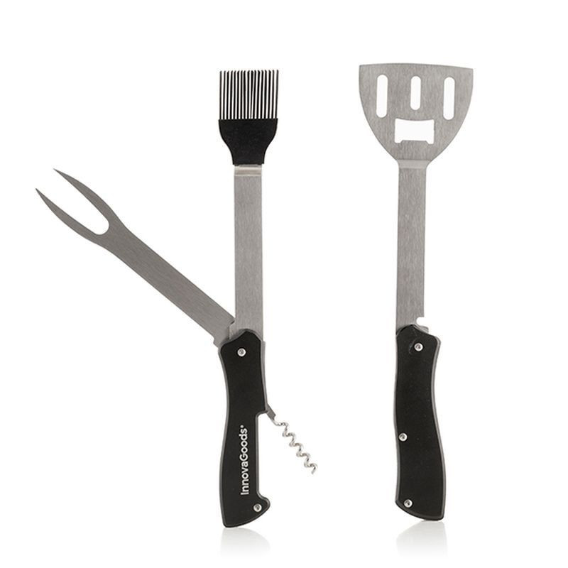 BBKIT – Jeu d’ustensiles 5 en 1 pour barbecue