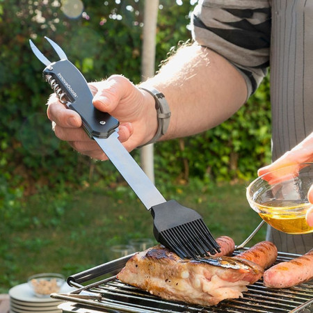 BBKIT – Jeu d’ustensiles 5 en 1 pour barbecue