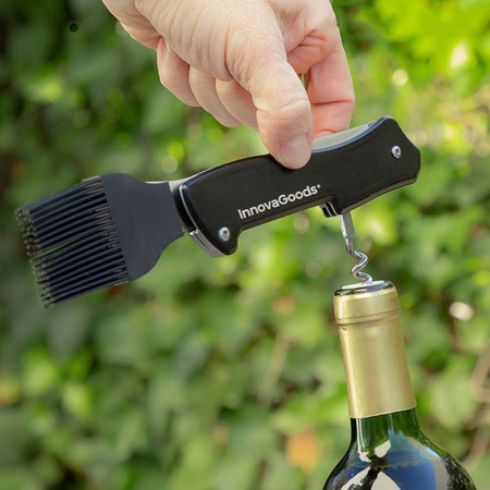 BBKIT – Jeu d’ustensiles 5 en 1 pour barbecue