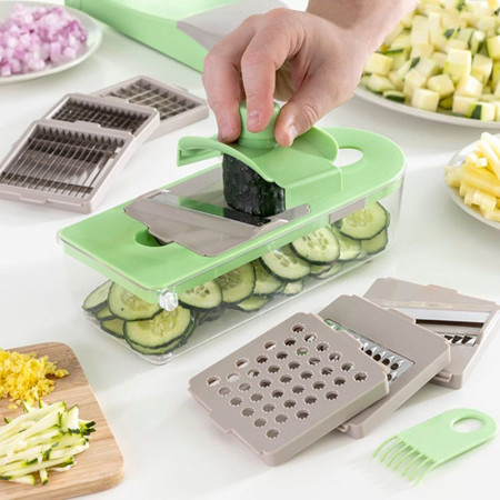 CHOPPIE EXPERT - Mandoline et hachoir 7 en 1