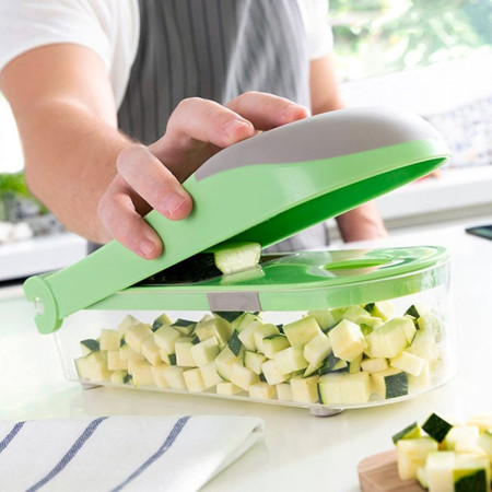 CHOPPIE EXPERT - Mandoline et hachoir 7 en 1