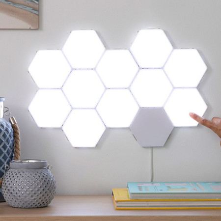 TILIGHT : Panneaux LED Modulables Sensibles au Toucher (Pack de 3)