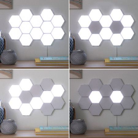 TILIGHT : Panneaux LED Modulables Sensibles au Toucher (Pack de 3)