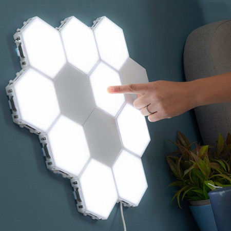 TILIGHT : Panneaux LED Modulables Sensibles au Toucher (Pack de 3)