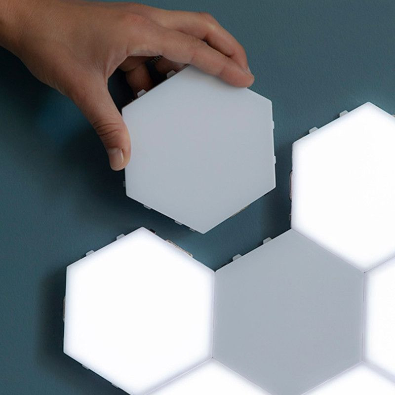 TILIGHT : Panneaux LED Modulables Sensibles au Toucher (Pack de 3)