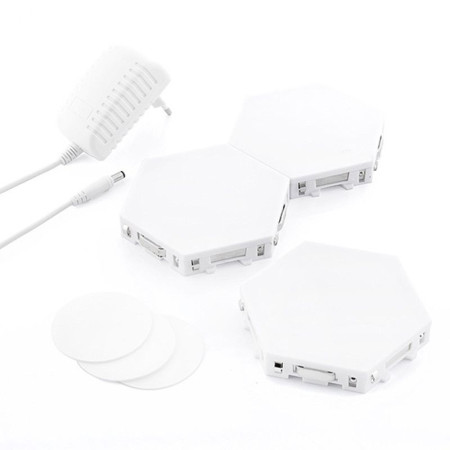 TILIGHT : Panneaux LED Modulables Sensibles au Toucher (Pack de 3)