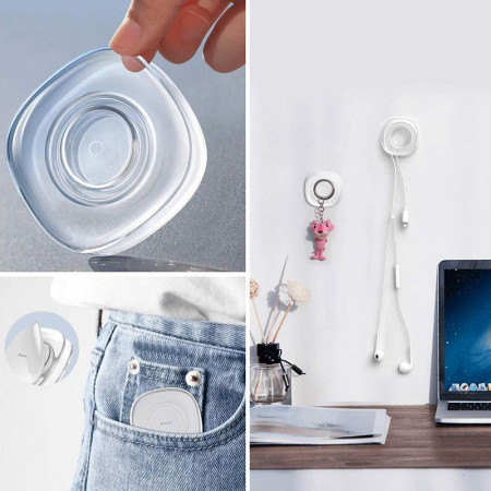 Gripping Pad : Support Adhésif en Gel Lavable et Réutilisable