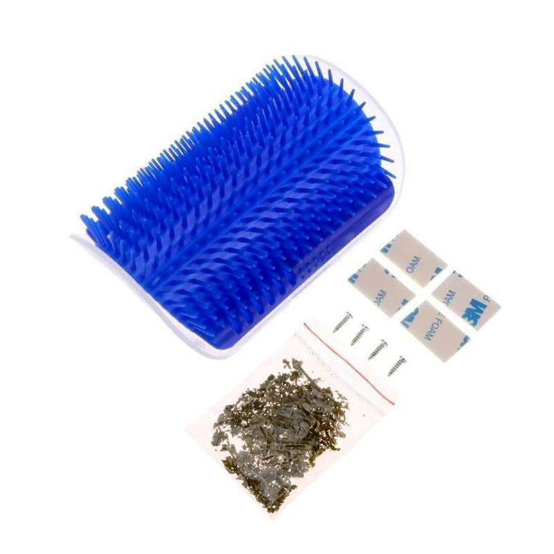 GROOMER : Brosse d'Angle de Toilettage pour Chat.