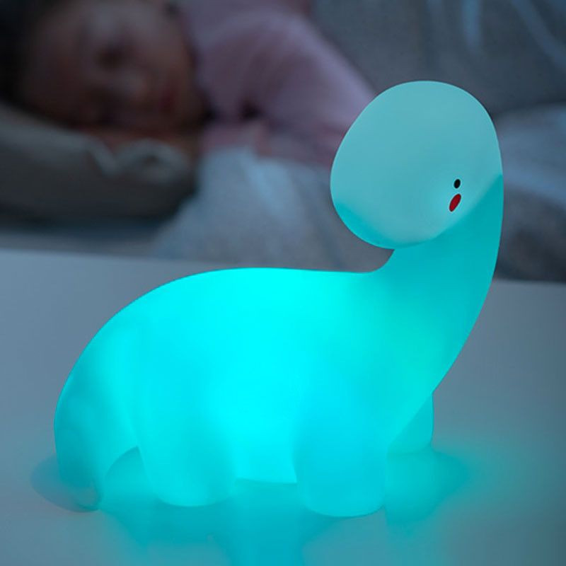 Lampe LED multicolore dinosaure