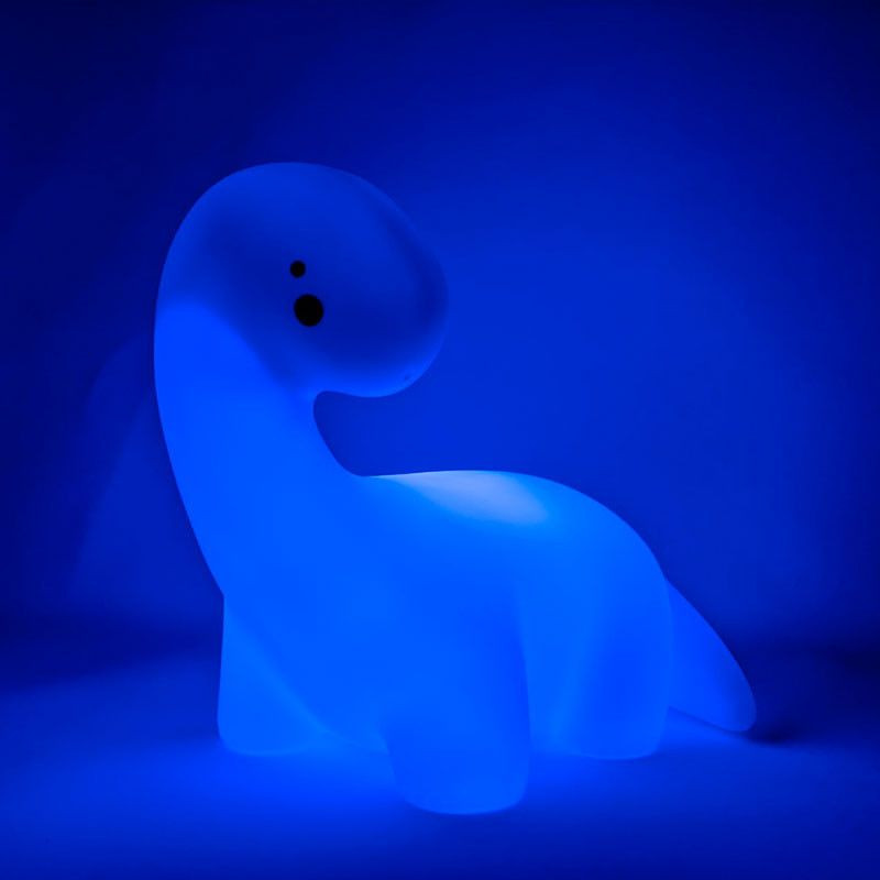 Lampe LED multicolore dinosaure