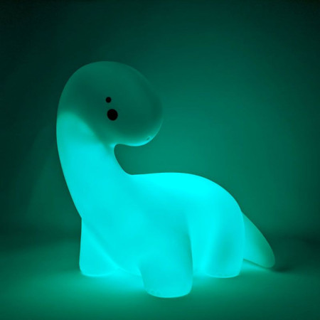 Lampe LED multicolore dinosaure
