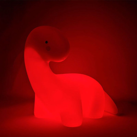 Lampe LED multicolore dinosaure
