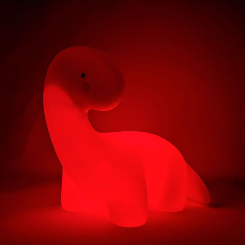 Lampe LED multicolore dinosaure