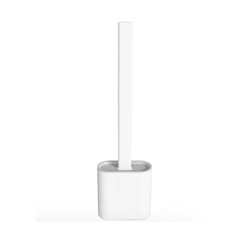 TOILET BRUSH : Brosse WC en Silicone avec Support de Séchage Rapide