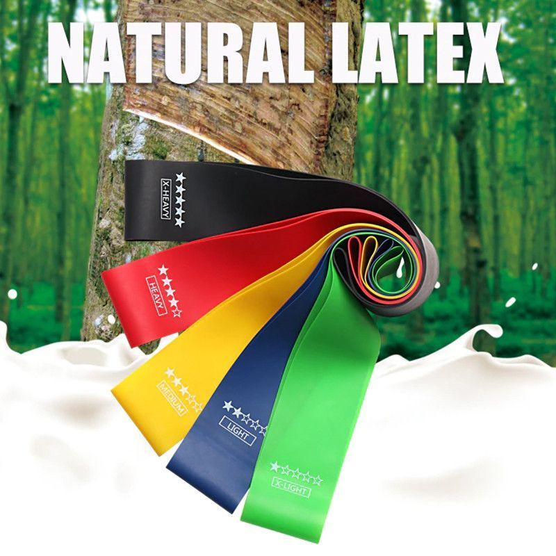 RESISTANCE BANDS : 5 Bandes de Resistance Élastiques pour le Sport