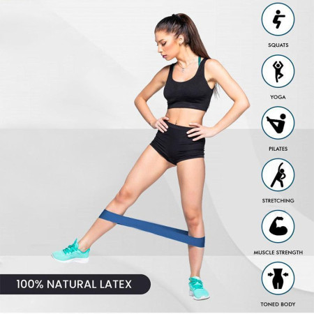 RESISTANCE BANDS : 5 Bandes de Resistance Élastiques pour le Sport