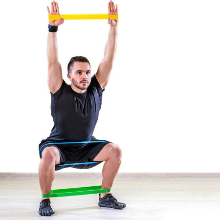 RESISTANCE BANDS : 5 Bandes de Resistance Élastiques pour le Sport
