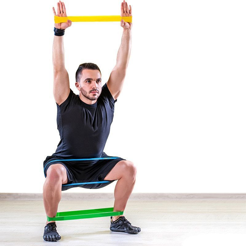 RESISTANCE BANDS : 5 Bandes de Resistance Élastiques pour le Sport