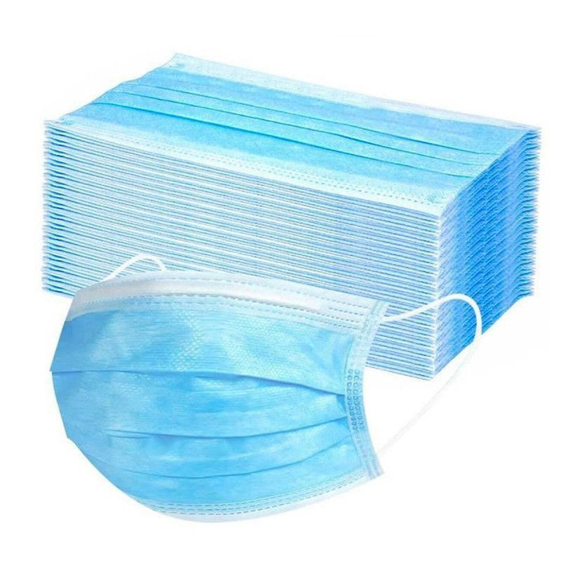 SURGICAL MASK : Pack de 50 Masques Chirurgicaux Jetables